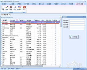 美容院會員管理軟件服務(wù)項目操作說明